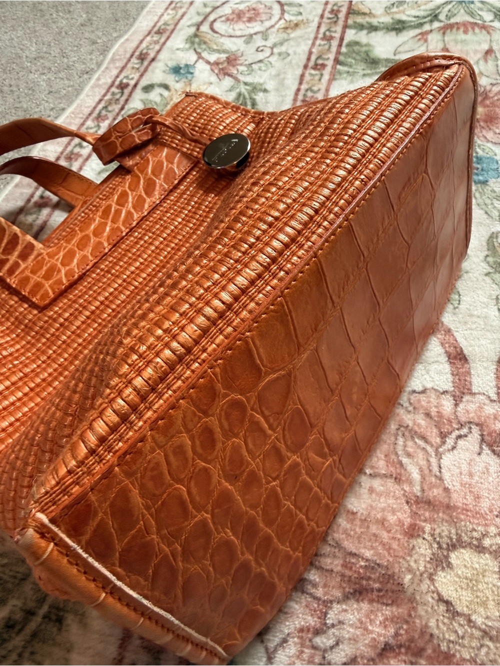 Furla Textured Leather Handbag - Picture 2 of 10